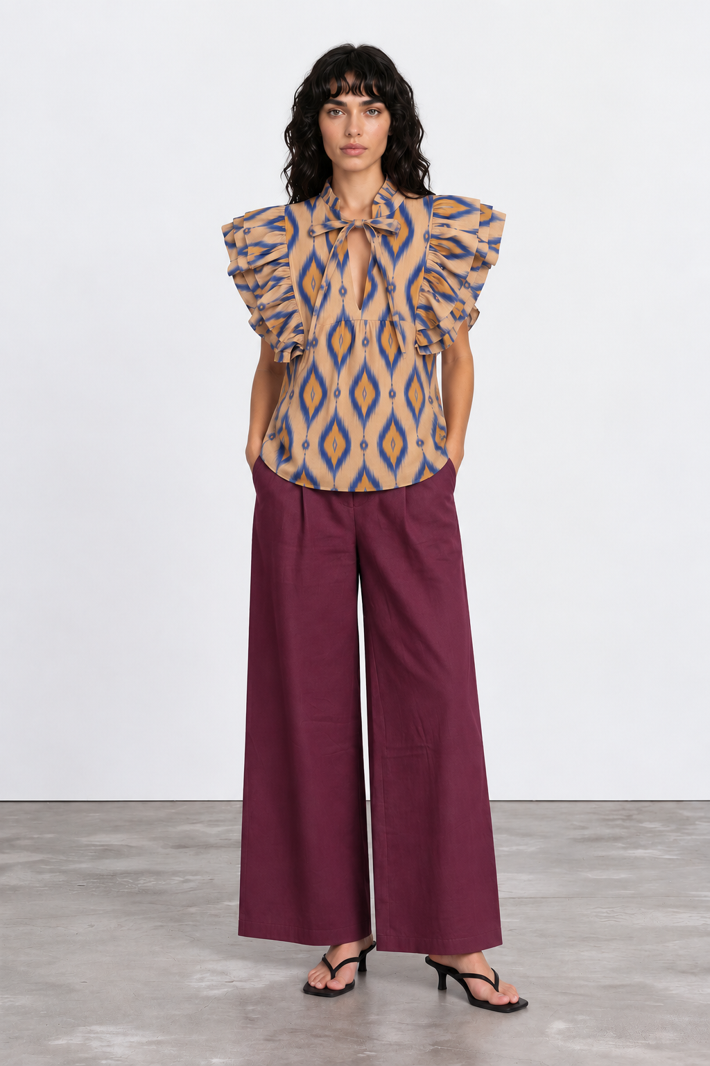 Rivera Ruffle Blouse