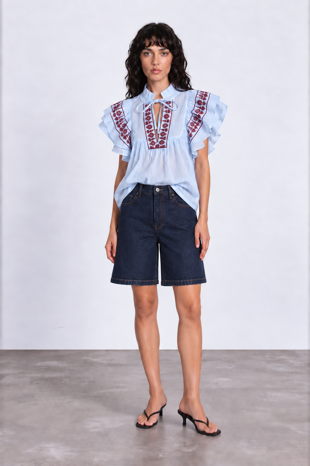 Rivera Ruffle Blouse